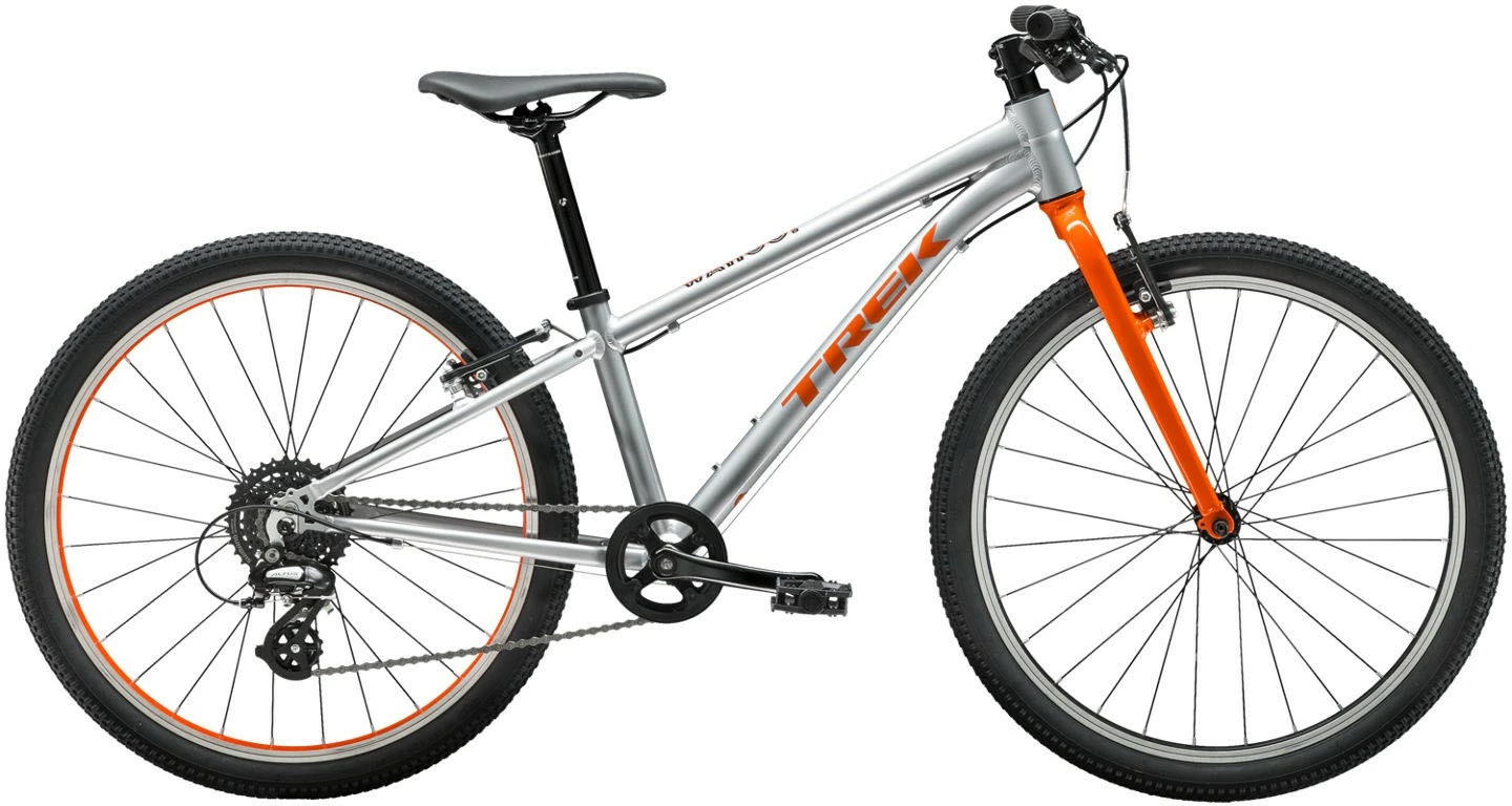 Vélo Enfant TREK Wahoo 24 Argent Orange 3 Vélo Enfant TREK Wahoo 24 Argent Orange