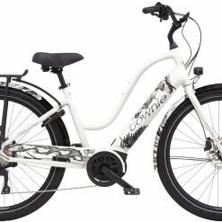 VTC électrique ELECTRA Townie Path Go! Femme Blanc