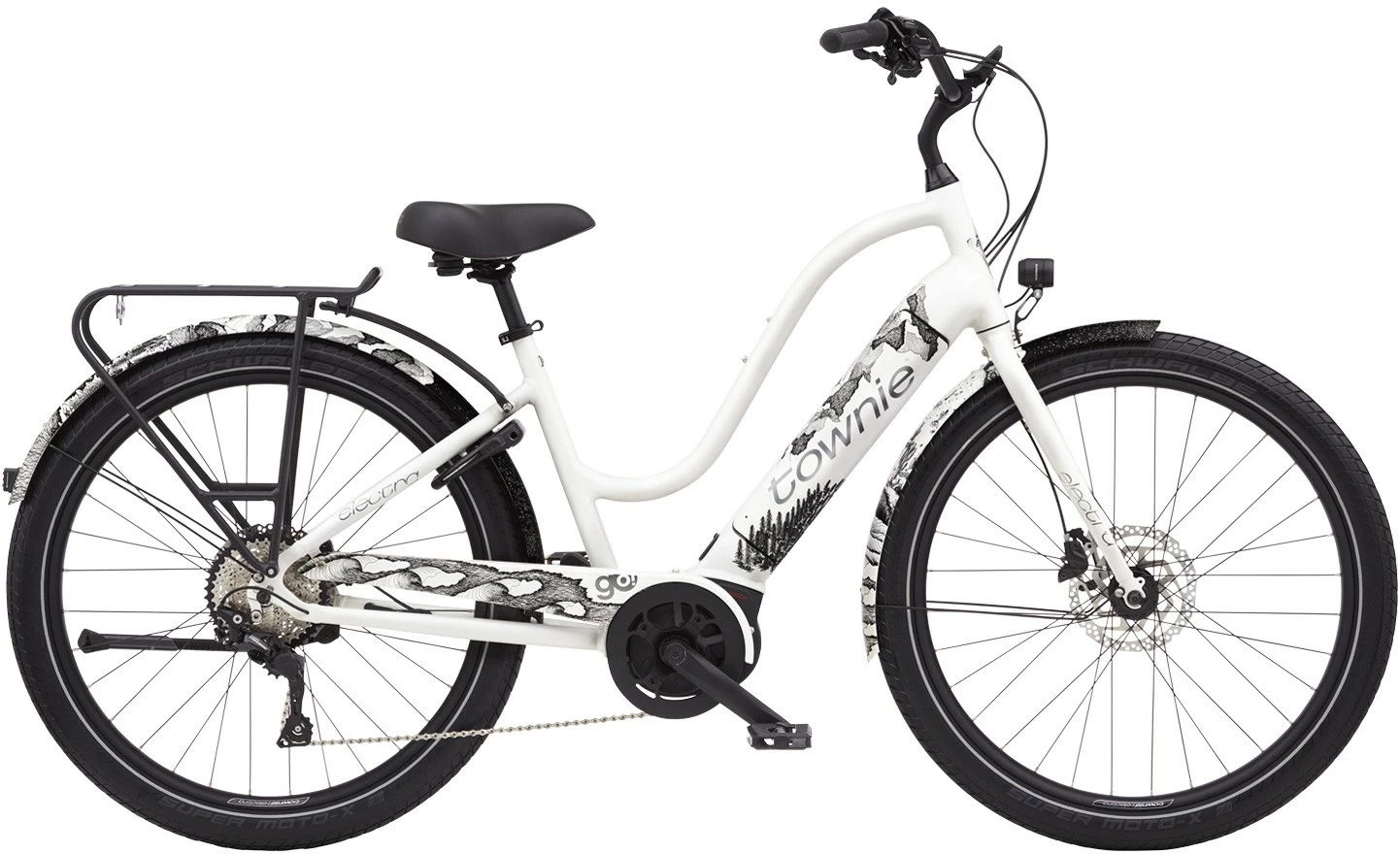 VTC électrique ELECTRA Townie Path Go! Femme Blanc 3 VTC électrique ELECTRA Townie Path Go! Femme Blanc