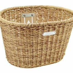 Panier ELECTRA Plastic Woven Light Brown