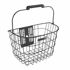 Panier ELECTRA Stainless Wire QR Black Avant