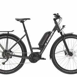 VTC électrique TREK Allant+ 5 Lowstep Solid Charcoal 500Wh