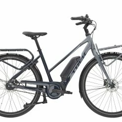 VTC électrique TREK District+ 2 Stagger Nautical Navy Slatelight 300Wh