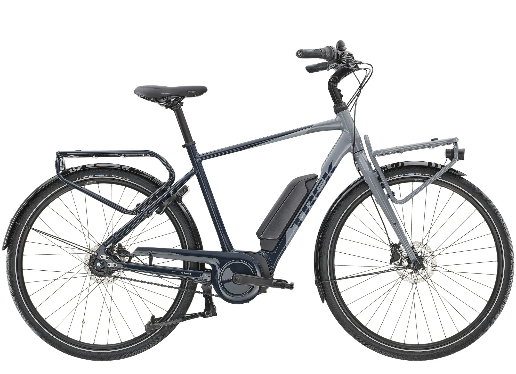 VTC électrique TREK District+ 2 Nautical Navy Slate 500Wh 3 VTC électrique TREK District+ 2 Nautical Navy Slate 500Wh