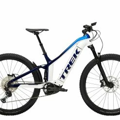VTT électrique TREK Powerfly FS 7 Crystal White Alpine-Dark Blue Fade 29 625Wh