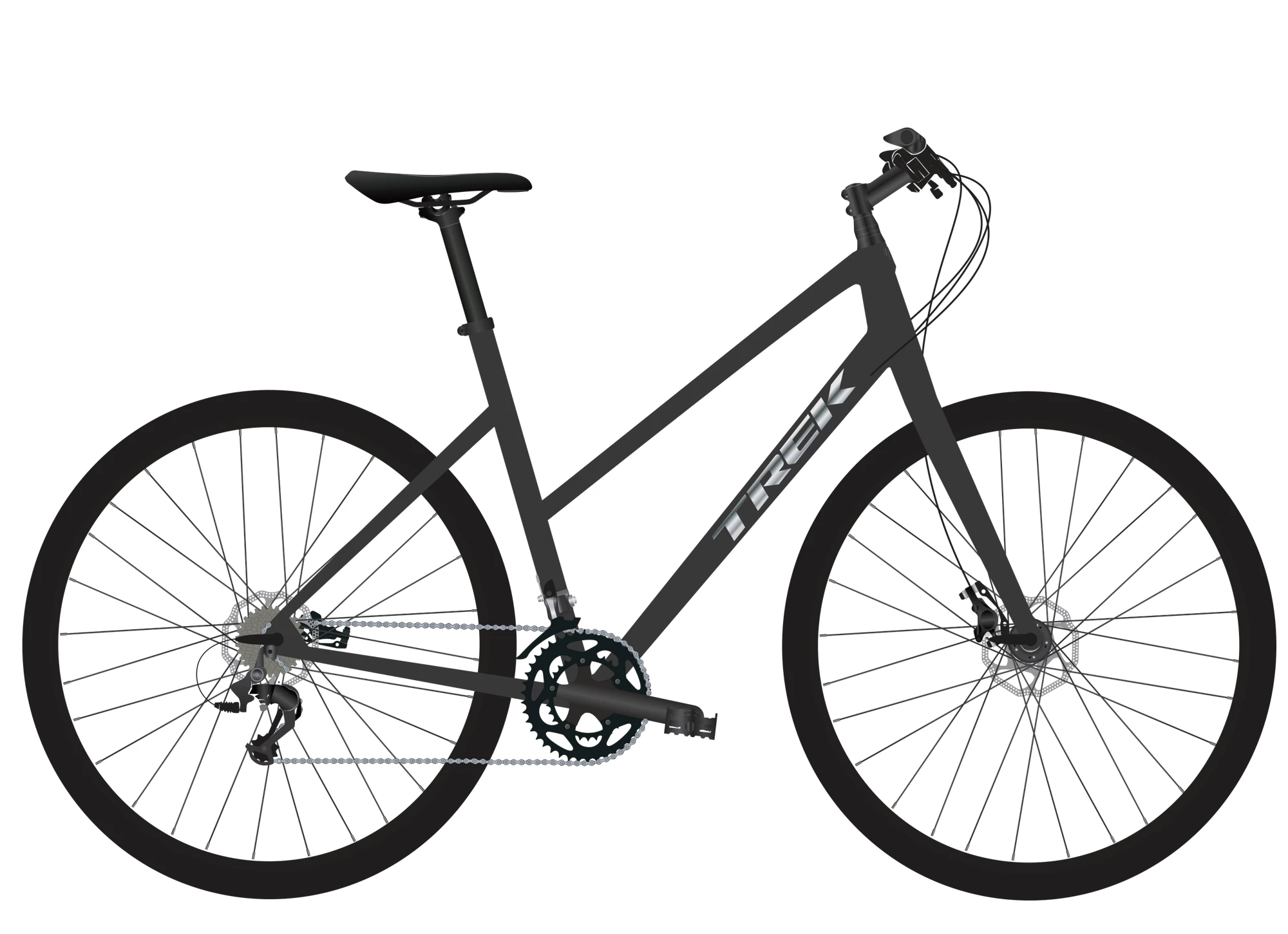 VTC TREK FX 3 Disc Equipped Stagger Matte Dnister Black 3 VTC TREK FX 3 Disc Equipped Stagger Matte Dnister Black