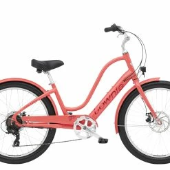 VTC électrique ELECTRA Townie Go! 7D EQ Step-Thru Guava