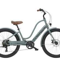 VTC électrique ELECTRA Townie Go! 7D EQ Step-Thru Lunar Grey