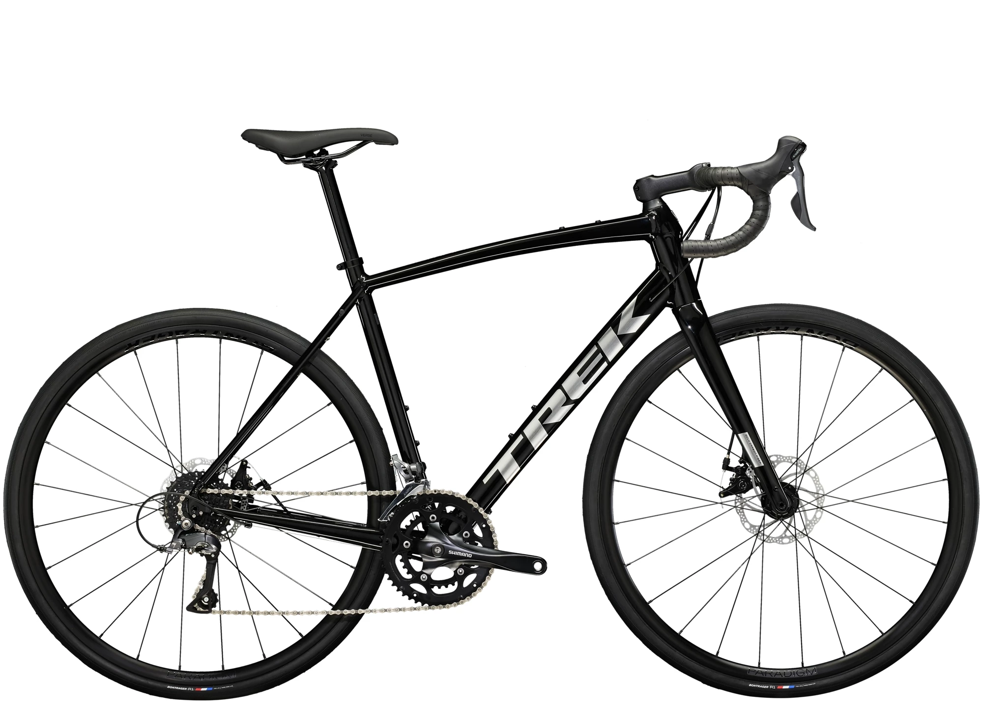 Vélo De Course TREK Domane AL 2 Disc Black 3 Vélo De Course TREK Domane AL 2 Disc Black