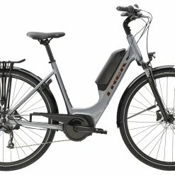 VTC électrique TREK Verve+ 1 Lowstep DT Galactic Grey 300wh