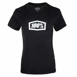 100% Femme T-Shirt Icon Noir