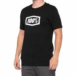 100% T-Shirt Icon Noir