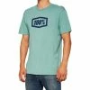 100% T-Shirt Icon Ocean Blue Heather -VTT marches 100 t shirt icon 1 4