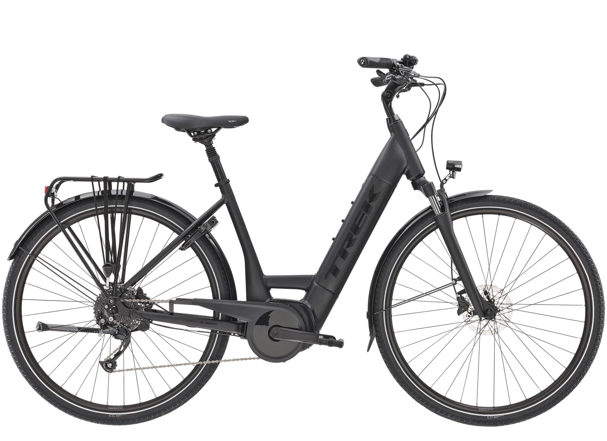 VTC électrique TREK Verve+ 3 Lowstep Matte Black 400Wh 3 VTC électrique TREK Verve+ 3 Lowstep Matte Black 400Wh