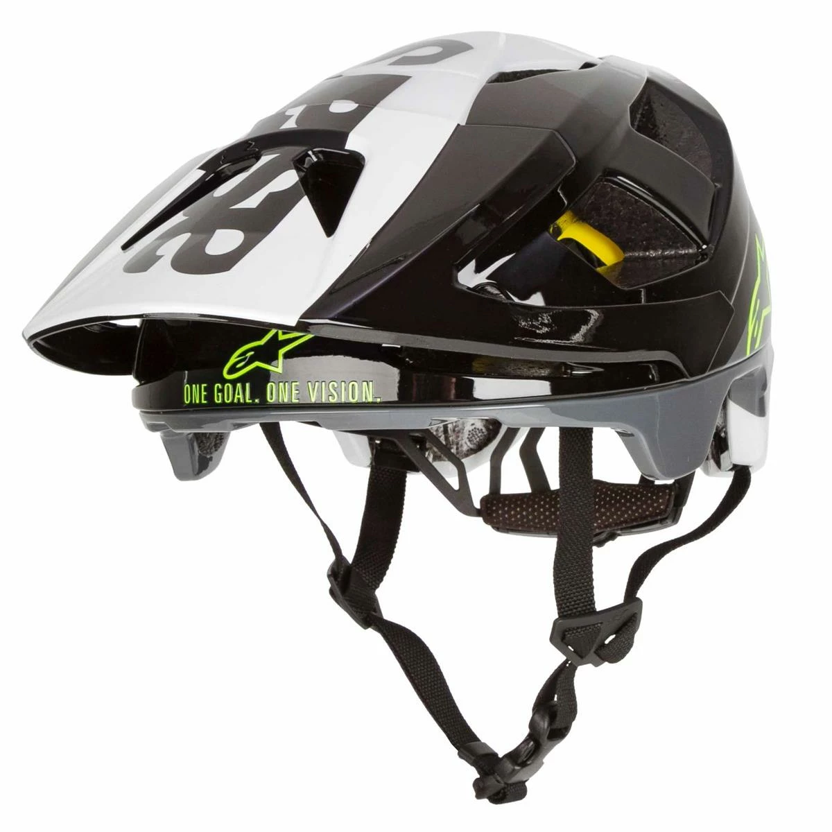 Alpinestars Casque VTT Enduro Vector Tech Pilot Noir/Blanc/Gris Cool Glossy 3 Alpinestars Casque VTT Enduro Vector Tech Pilot Noir/Blanc/Gris Cool Glossy
