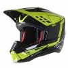 Alpinestars Casque MX Supertech S-M5 Beam Noir/Anthracite/Neon Jaune -VTT marches alpinestars motocross helm mx helmet supertech s m5 beam 1