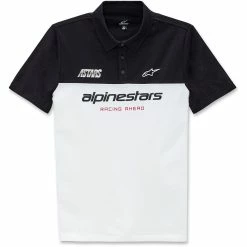 Alpinestars Polo Paddock Blanc/Noir