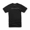 Alpinestars T-Shirt Linear Wordmark Noir/Gris -VTT marches alpinestars t shirt linear wordmark 1