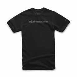 Alpinestars T-Shirt Linear Wordmark Noir/Gris