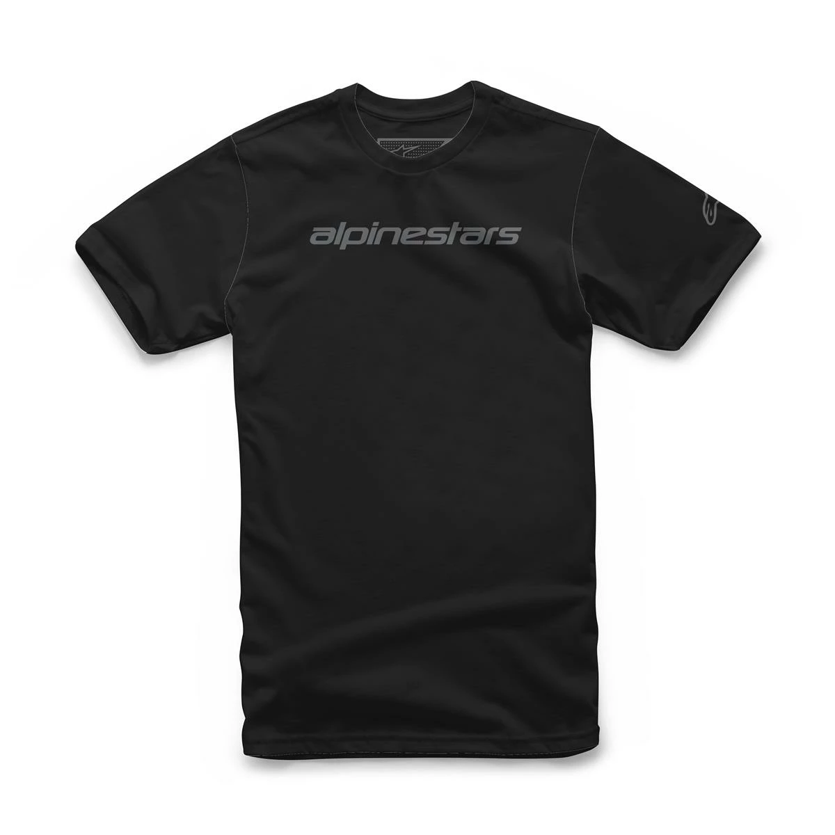 Alpinestars T-Shirt Linear Wordmark Noir/Gris 3 Alpinestars T-Shirt Linear Wordmark Noir/Gris
