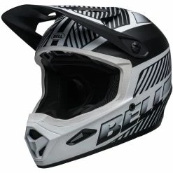 Bell Casque VTT Downhill Transfer Mat - Noir/Blanc