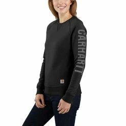 Carhartt Femme Pull Clarksburg Noir