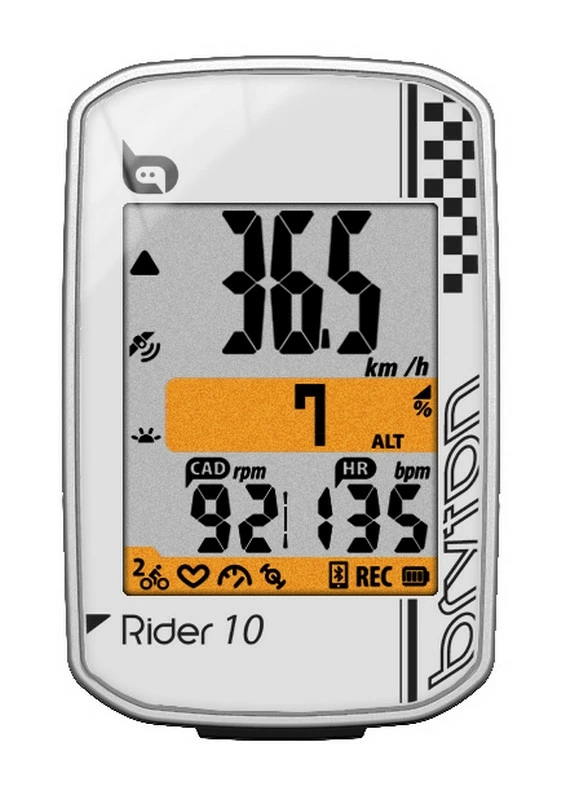 Compteur GPS Vélo De Route Et VTT Bryton Rider 10 Blanc 3 Compteur GPS Vélo De Route Et VTT Bryton Rider 10 Blanc