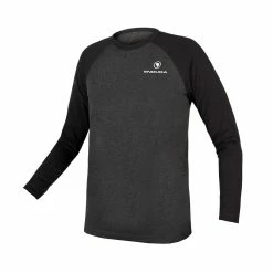 Endura Enfant T-Shirt Manches Longues One Clan Raglan Anthracite