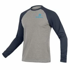 Endura T-Shirt Manches Longues One Clan Raglan Ink Blue