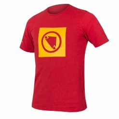 Endura T-Shirt One Clan Carbon Rouge