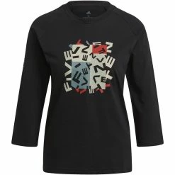 Five Ten Femme T-Shirt Manches Longues Graphics Noir