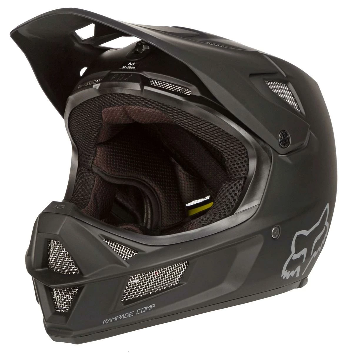 Fox Casque VTT Downhill Rampage Comp Noir Mat 3 Fox Casque VTT Downhill Rampage Comp Noir Mat