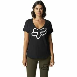 Fox Femme T-Shirt Boundary Noir