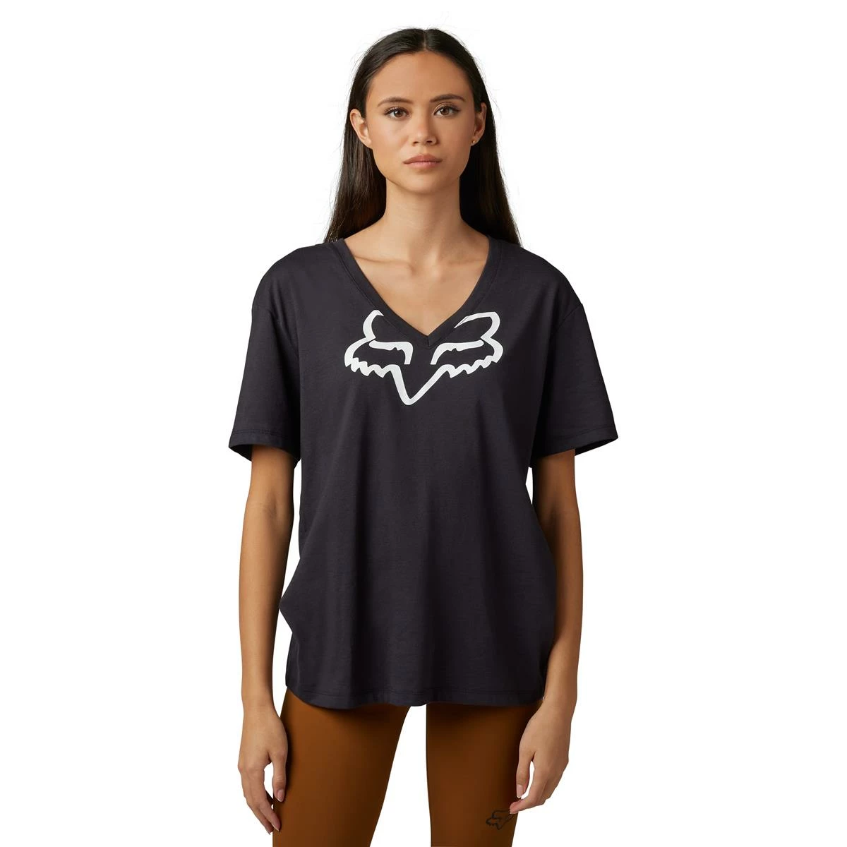 Fox Femme T-Shirt Boundary Noir 3 Fox Femme T-Shirt Boundary Noir