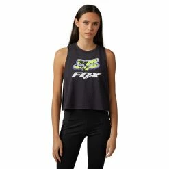 Fox Femme Débardeur Morphic Crop Noir