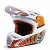 Fox Enfant Casque MX V1 Goat Orange 2 Fox Enfant Casque MX V1 Goat Orange -VTT marches fox kids motocross helm kids mx helmet v1 goat 1