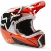 Fox Enfant Casque MX V1 Leed Neon Orange -VTT marches fox kids motocross helm kids mx helmet v1 leed 1