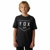 Fox Enfant T-Shirt Shield Noir 1 Fox Enfant T-Shirt Shield Noir -VTT marches fox kids t shirt shield 1 2
