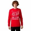 Fox T-Shirt Manches Longues Honda Rouge Flamme 1 Fox T-Shirt Manches Longues Honda Rouge Flamme -VTT marches fox langarmshirt long sleeve shirt honda 1 1