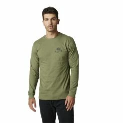 Fox T-Shirt Manches Longues No Contest Army