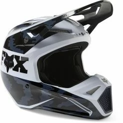 Fox Casque MX V1 Nuklr Noir