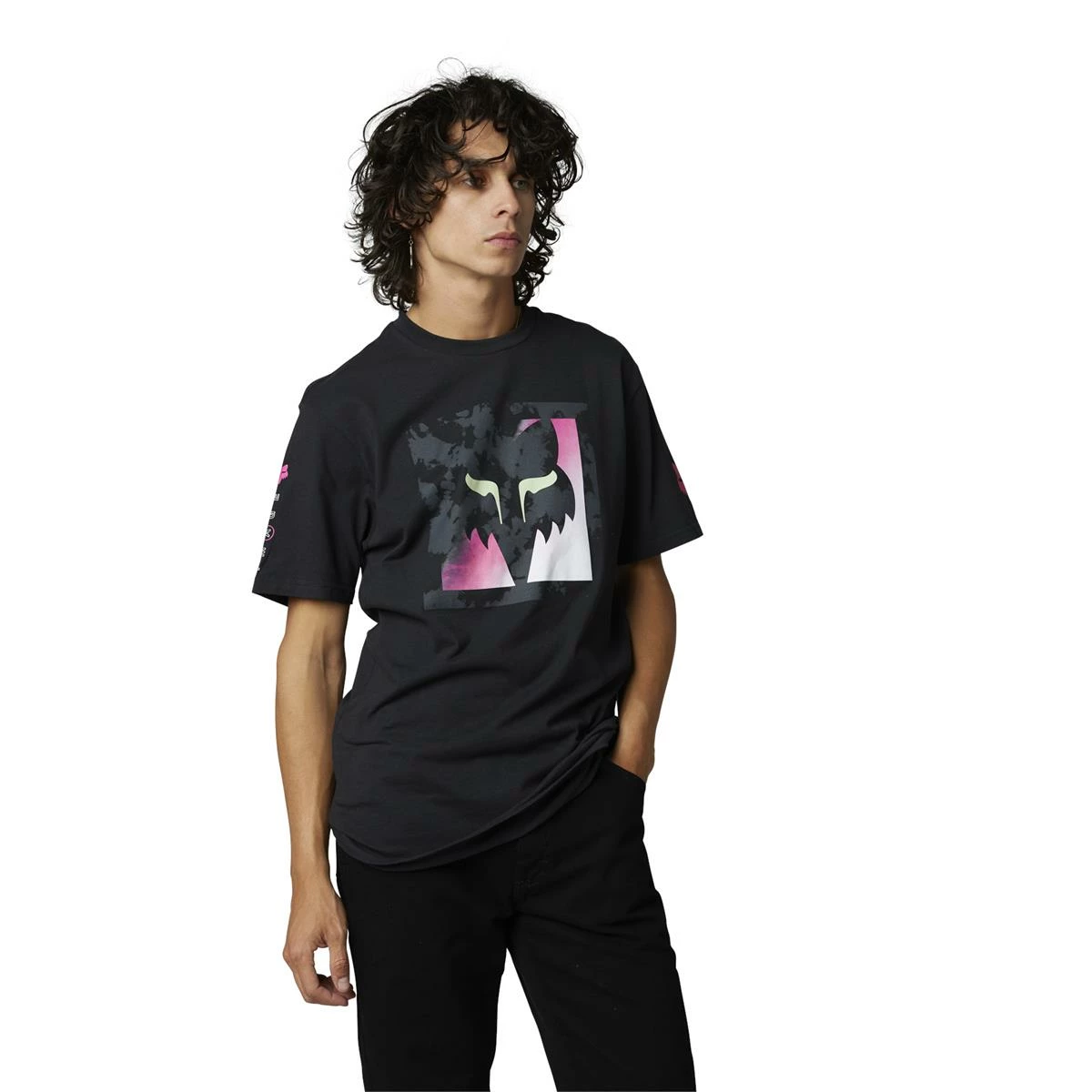 Fox T-Shirt Detonate Noir 3 Fox T-Shirt Detonate Noir