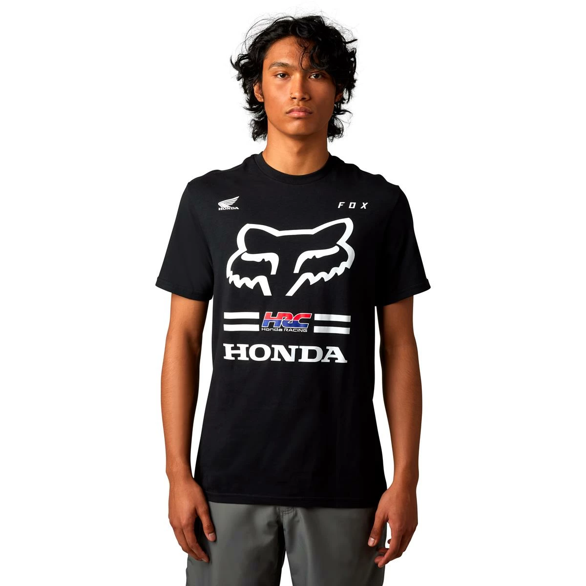 Fox T-Shirt Honda II Noir 3 Fox T-Shirt Honda II Noir