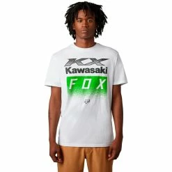Fox T-Shirt Kawasaki Optic Blanc