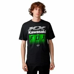 Fox T-Shirt Kawasaki Noir