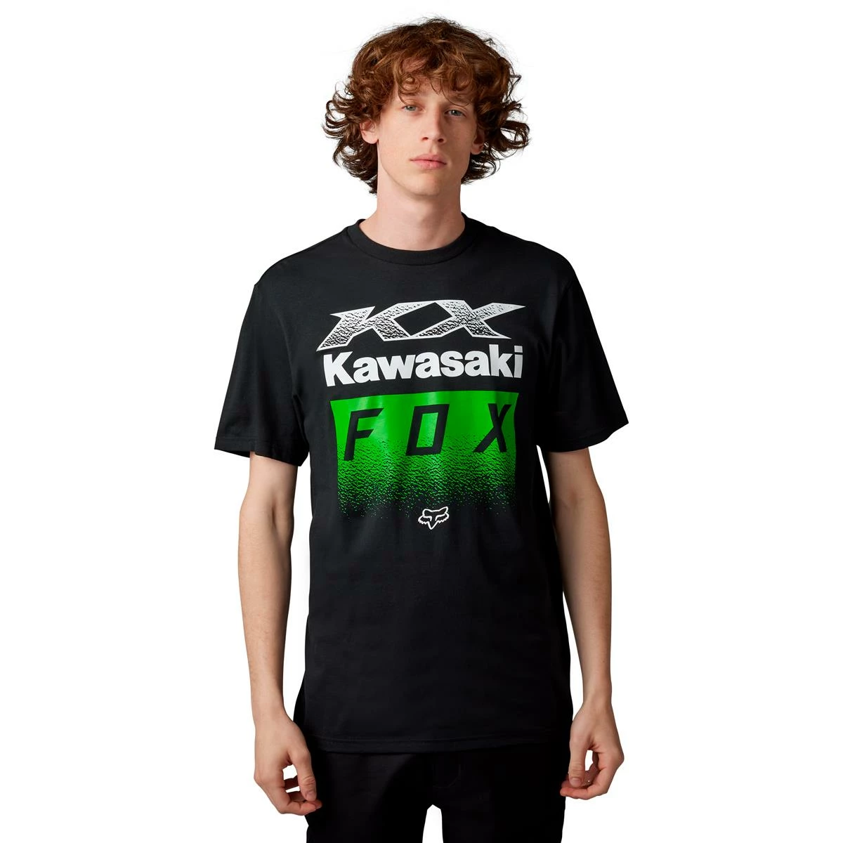 Fox T-Shirt Kawasaki Noir 3 Fox T-Shirt Kawasaki Noir