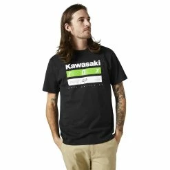 Fox T-Shirt Kawi Premium Stripes - Noir
