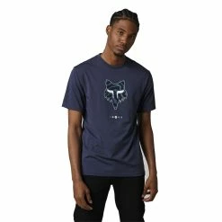 Fox T-Shirt Nuklr Heather Deep Cobalt