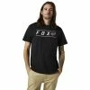 Fox T-Shirt Pinnacle Noir/Blanc -VTT marches fox t shirt pinnacle 1 2