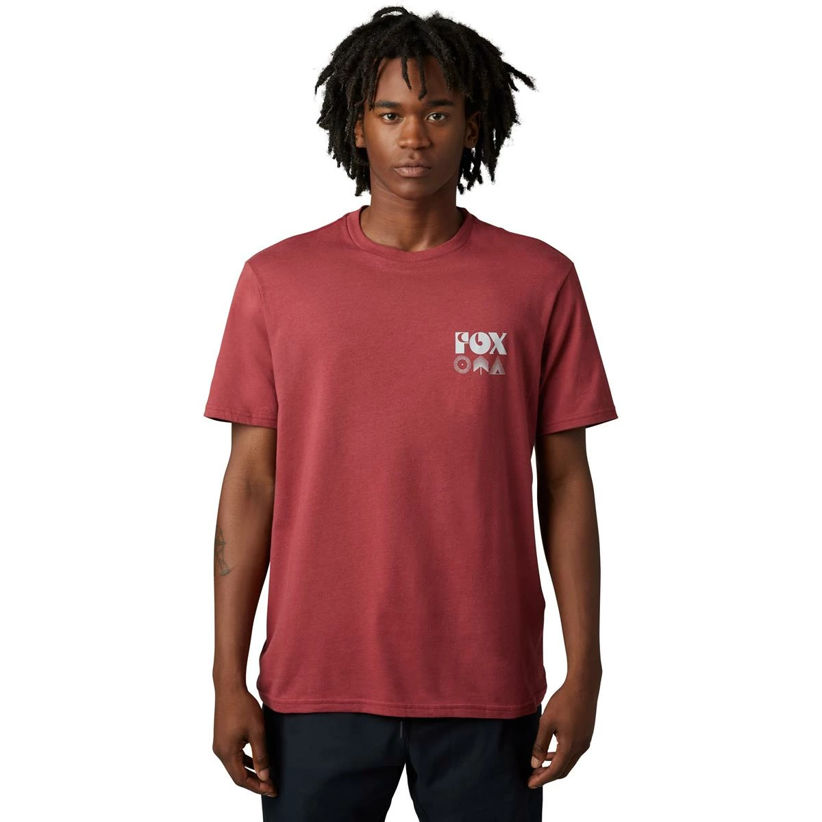 Fox T-Shirt Rockwilder Scarlet 3 Fox T-Shirt Rockwilder Scarlet